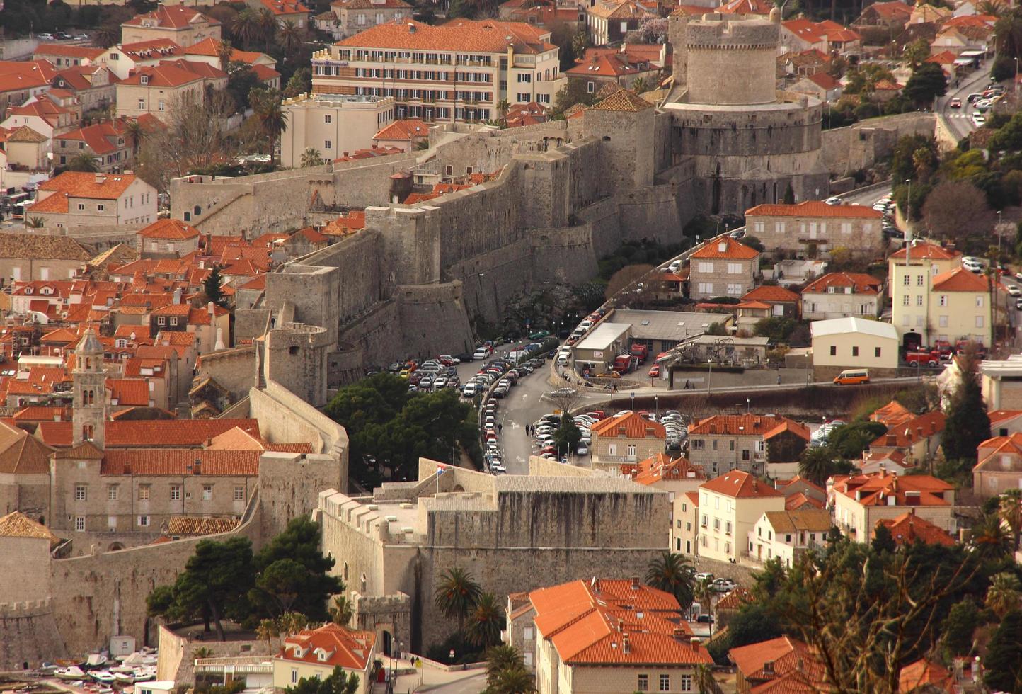 oude stad dubrovnik, kroatië foto