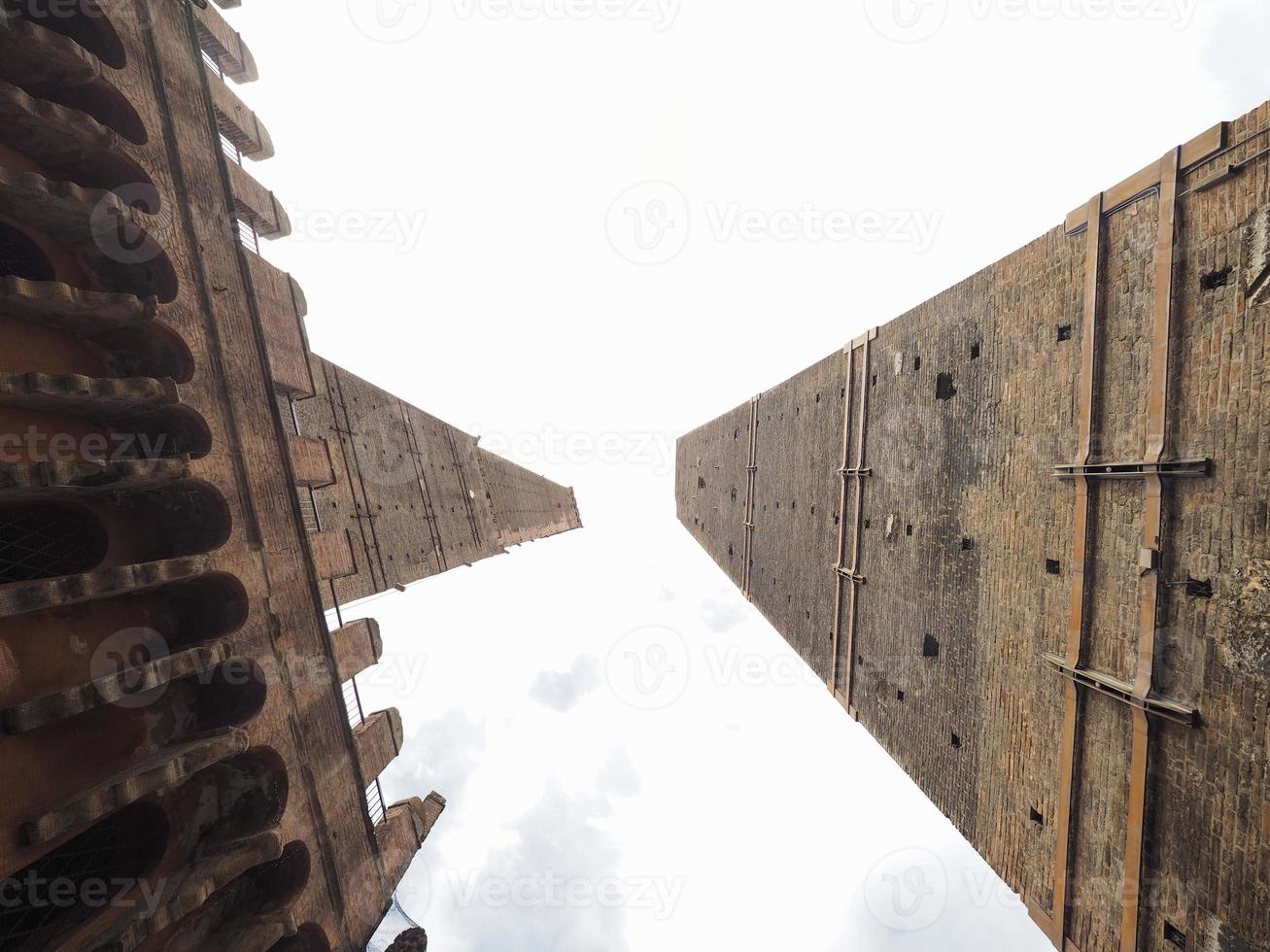 due torri twee torens in bologna foto