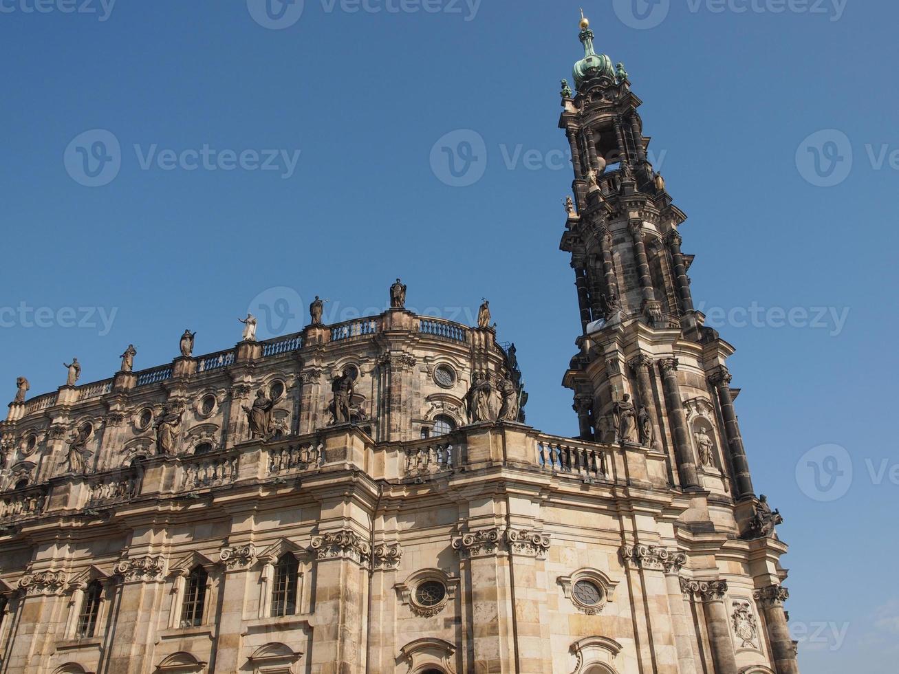 hofkirche in dresden foto