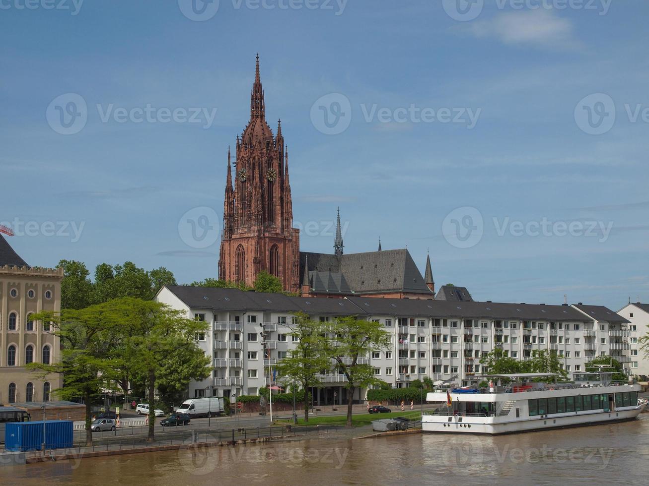 st bartholomaeus kathedraal in frankfurt foto