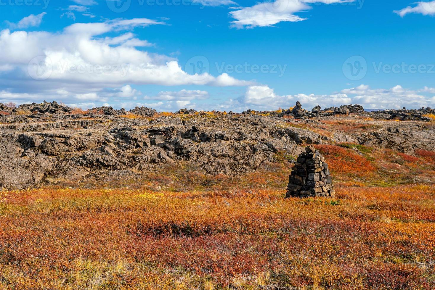 ijsland prachtig landschap, ijslands natuurlandschap. foto