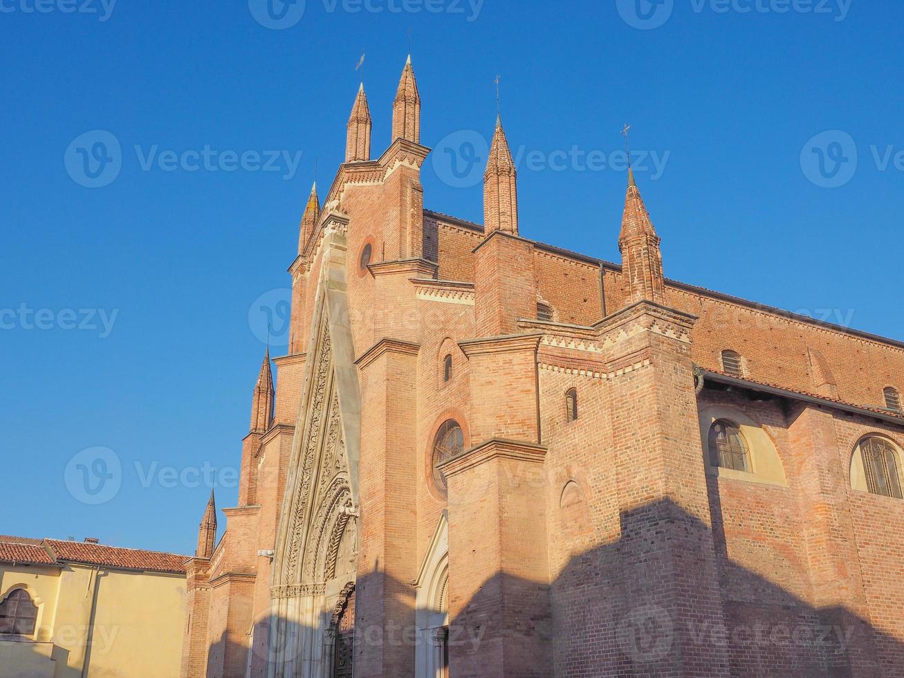 chieri kathedraal, italië foto