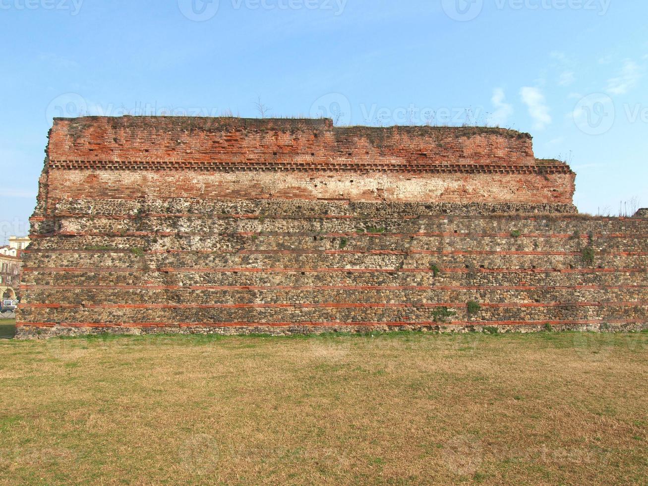 romeinse muur, turijn foto