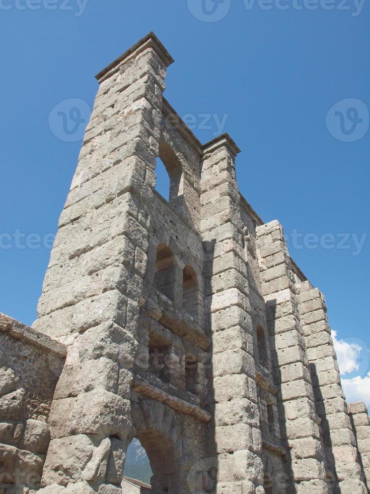 Romeins theater aosta foto