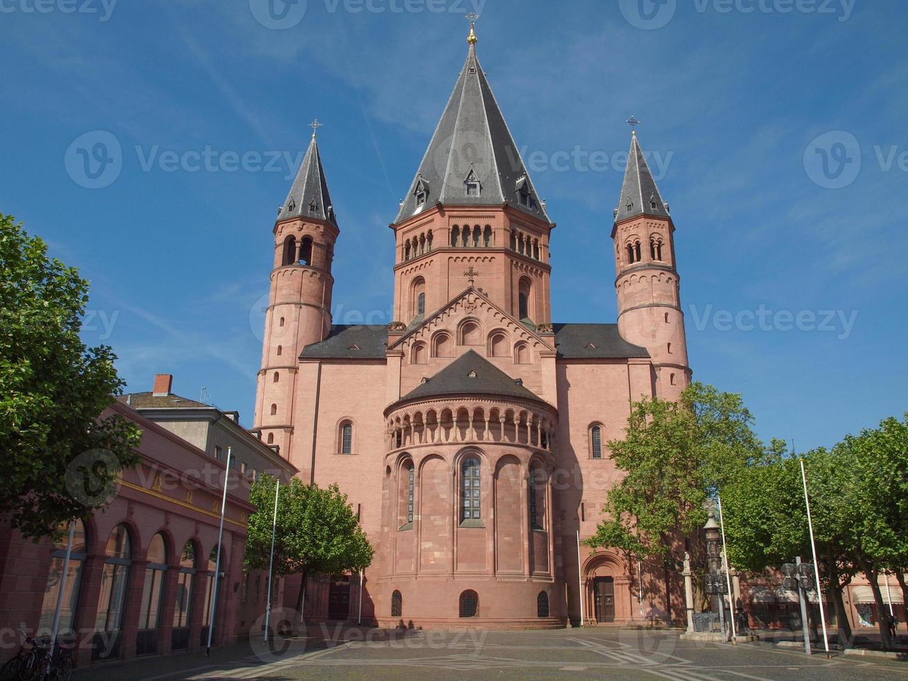 kathedraal kerk in mainz foto