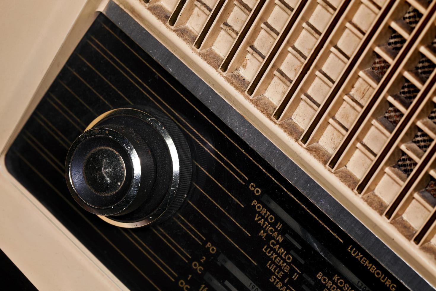 retro vintage oude radio nostalgie object foto