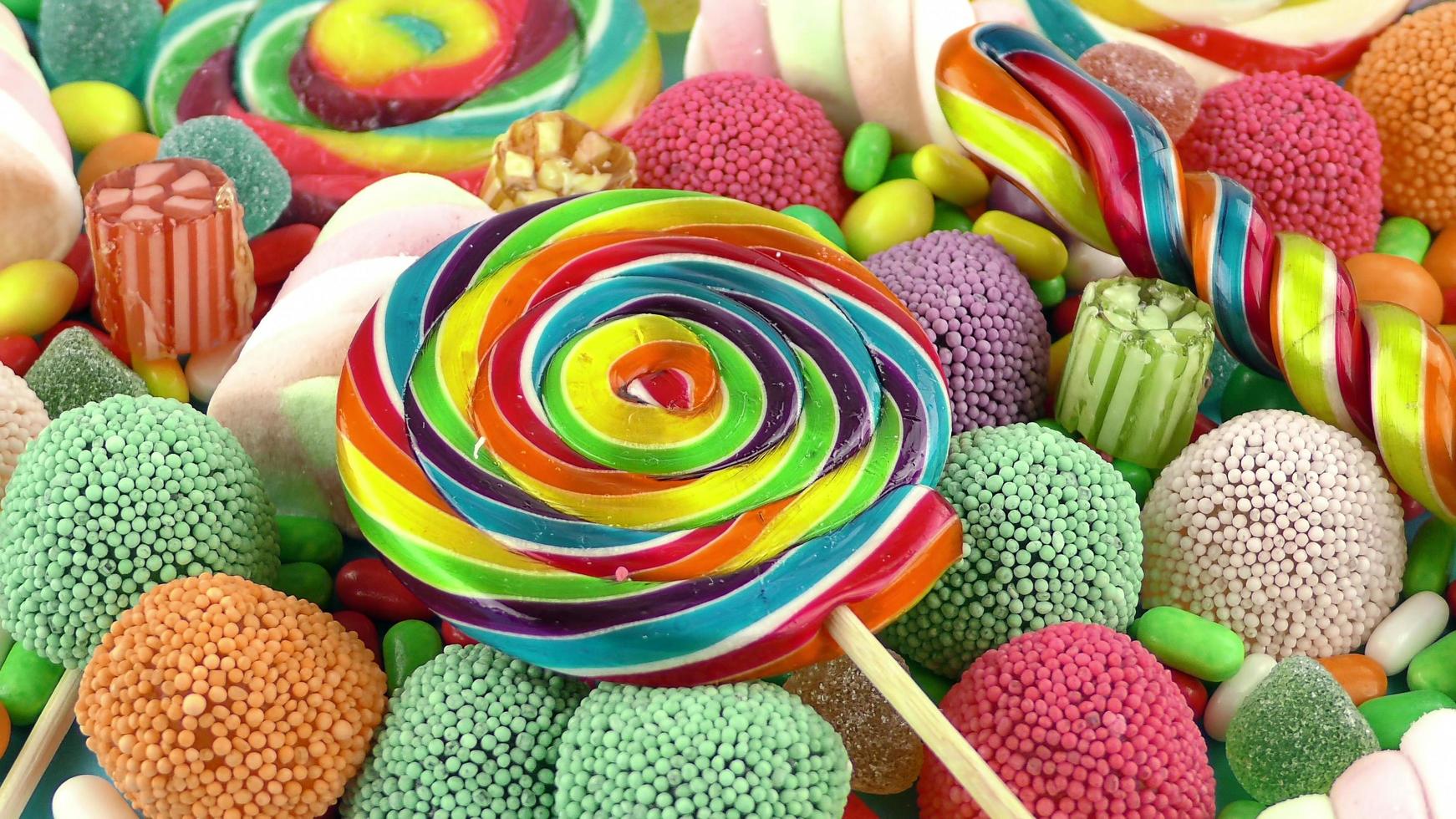 snoep zoete gelei lolly foto