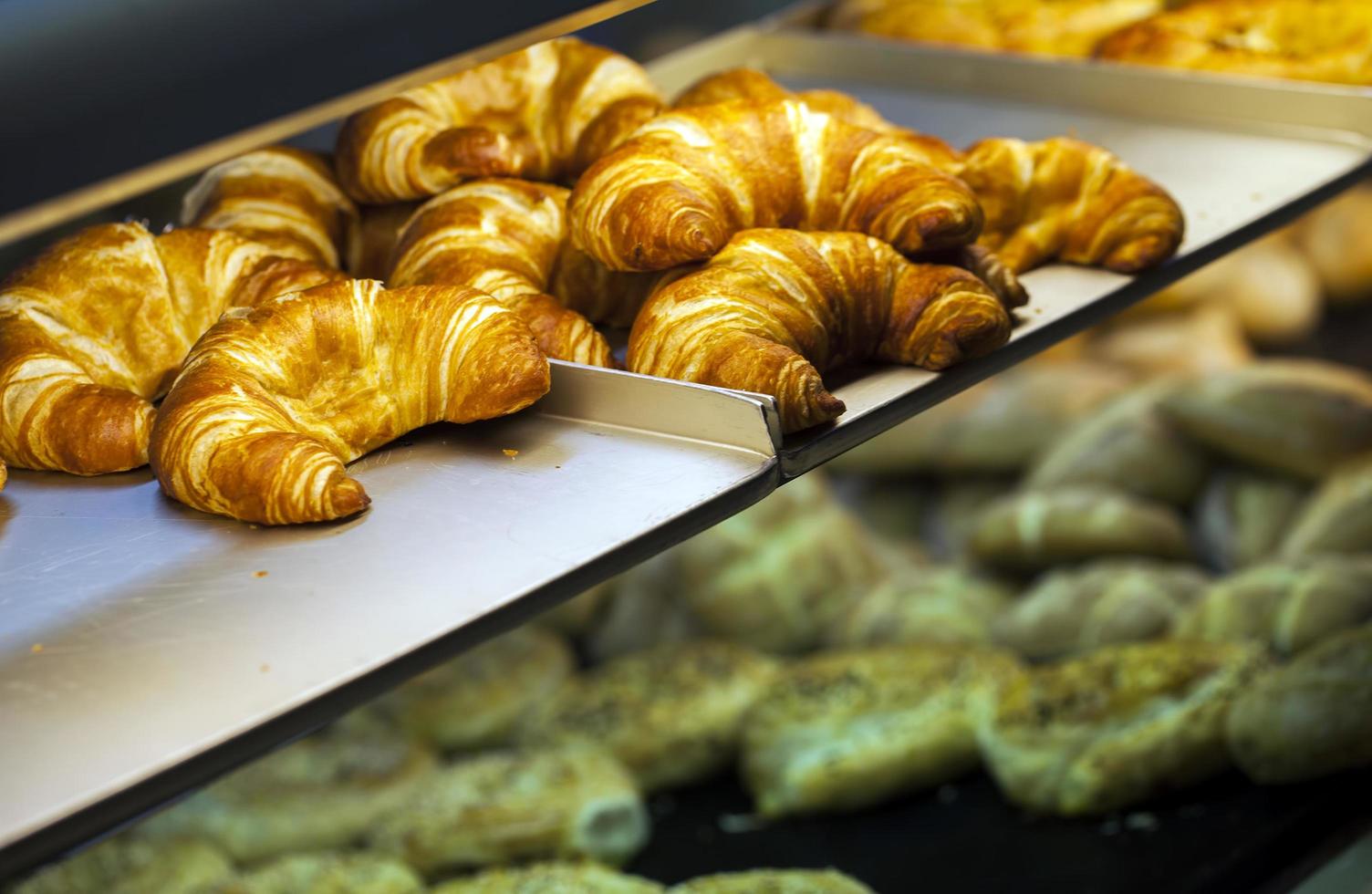 heerlijk gebakken eten mix hartig gebak foto