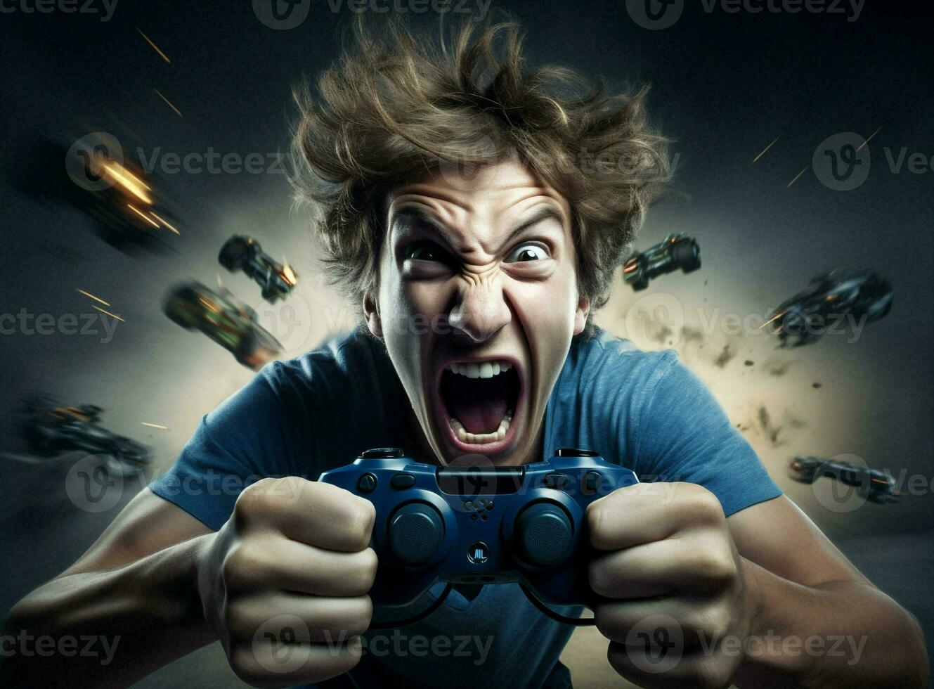 gamer Mens spelen foto