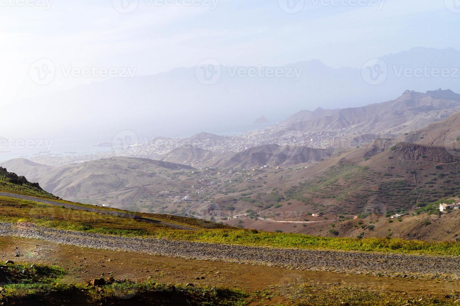 mindelo - sao vicente - eiland kaapverdië foto