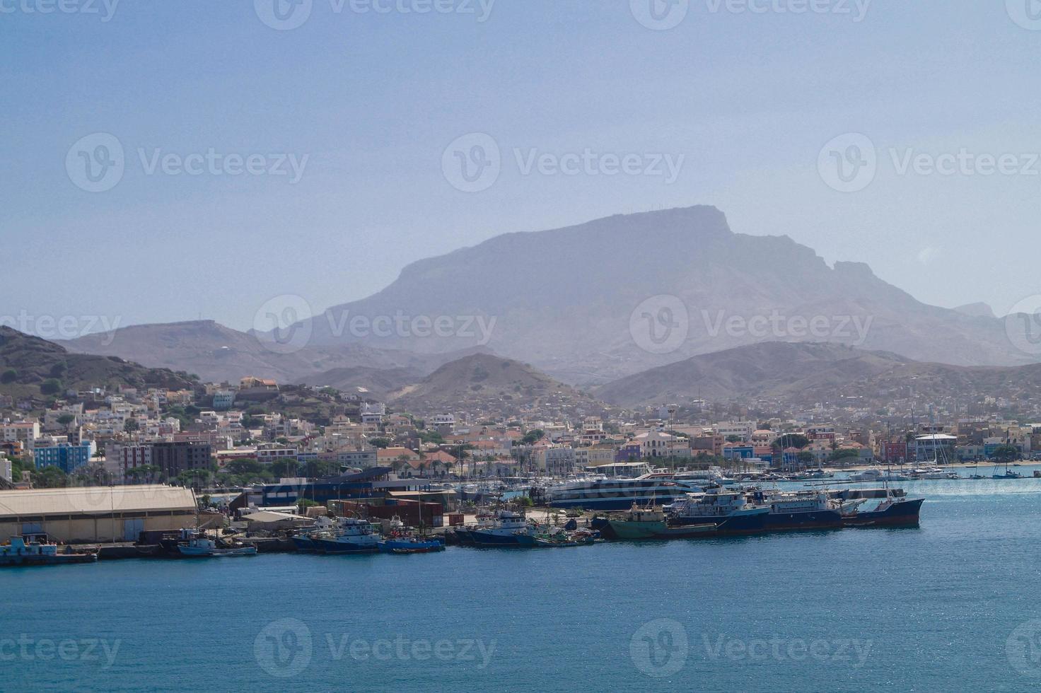 mindelo - sao vicente - eiland kaapverdië foto