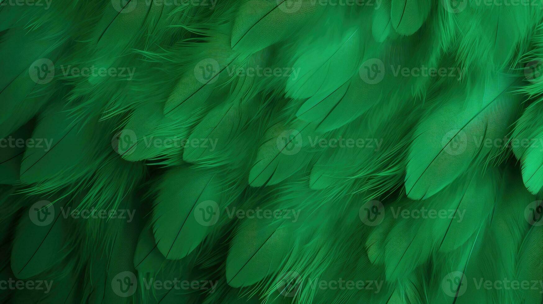 mooi abstract groen veren achtergrond, veer structuur foto