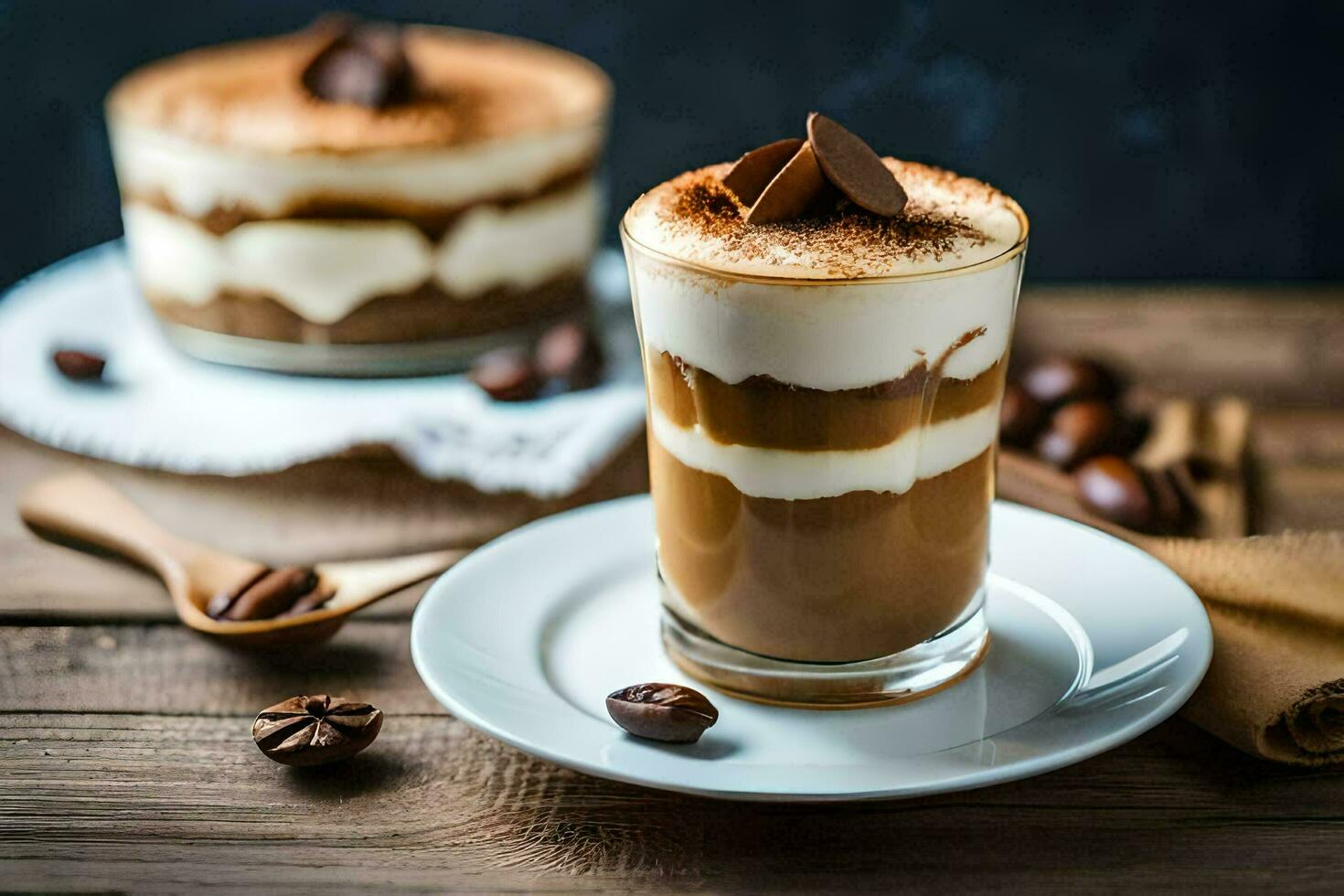 de het beste koffie drankjes voor een kater. ai-gegenereerd foto