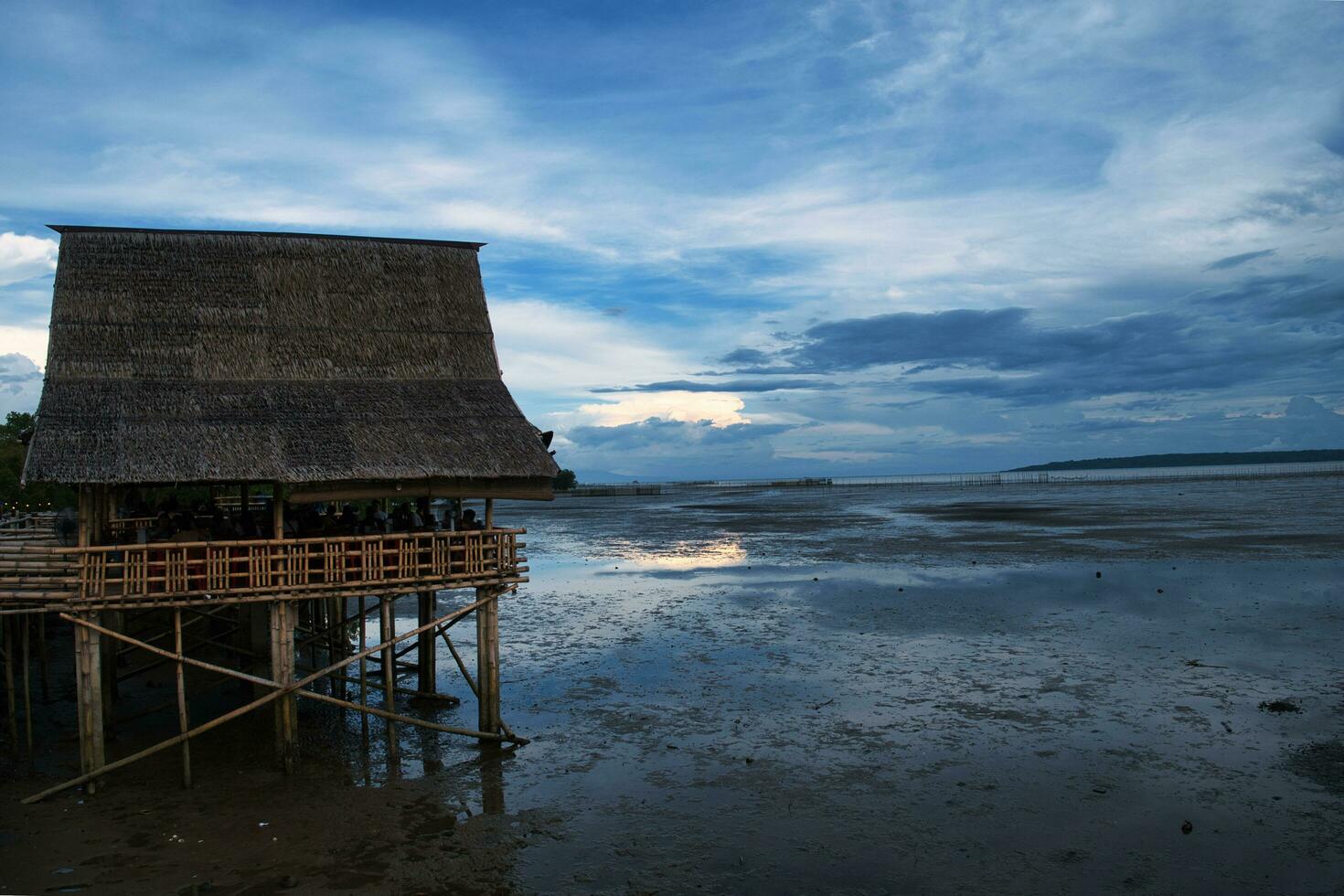 nipa hut Filippijnen foto