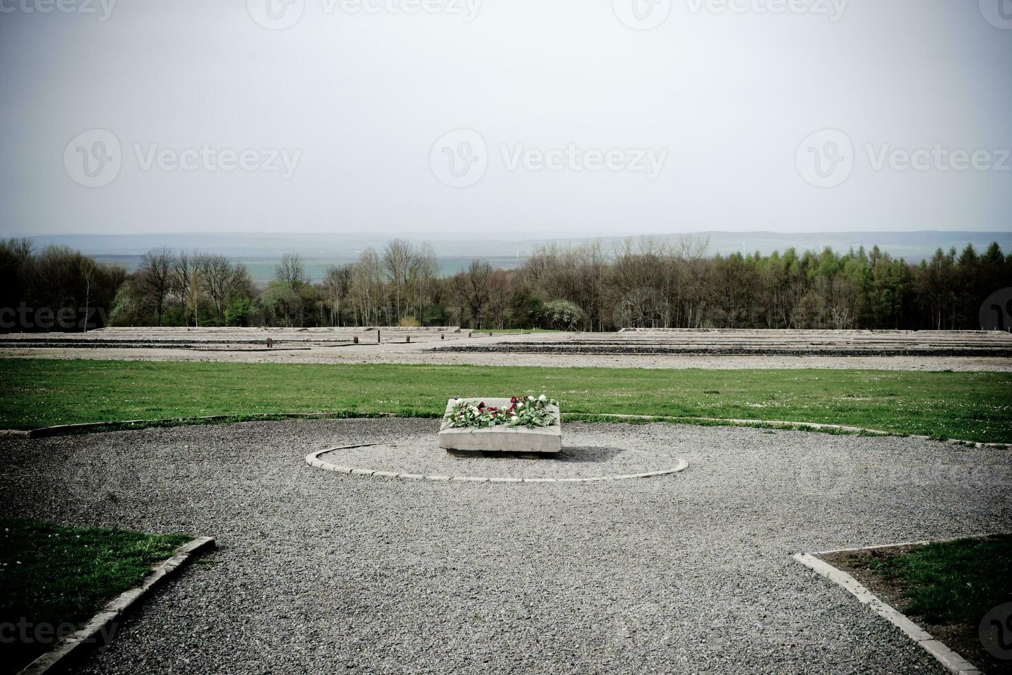 tragisch echo's buchenwald concentratie kamp relikwie foto