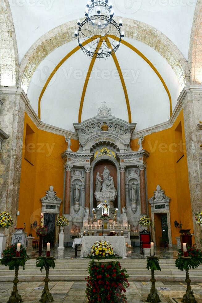 santo domingo kerk - Cartagena, Colombia foto