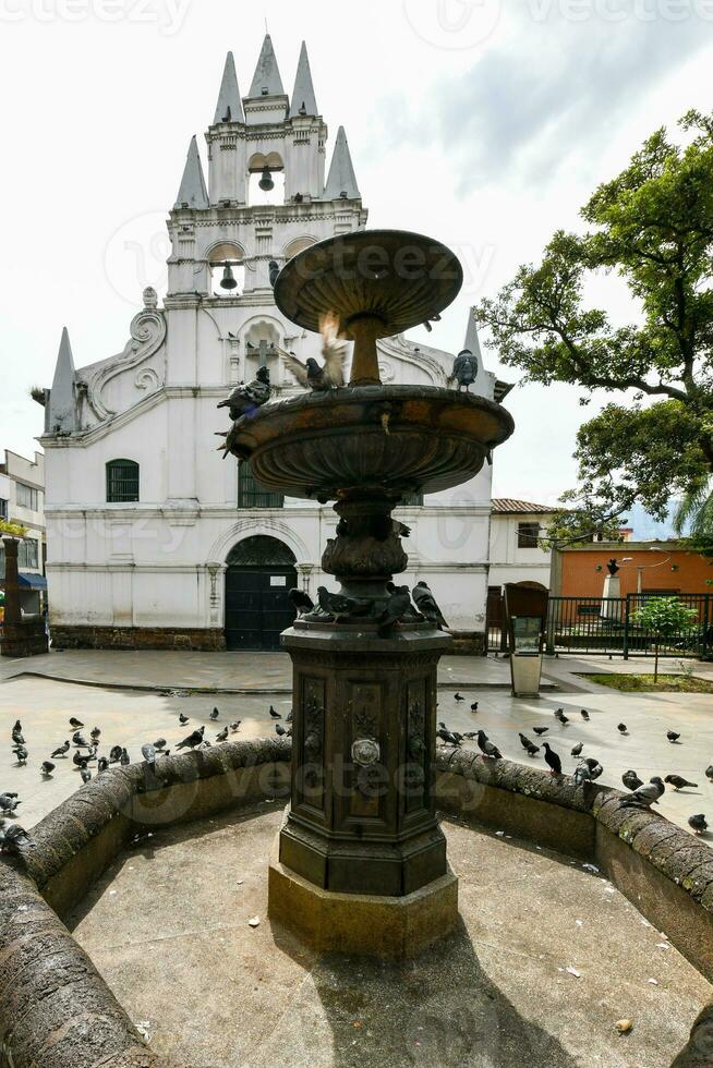 kerk van veracruz - medellin, Colombia foto