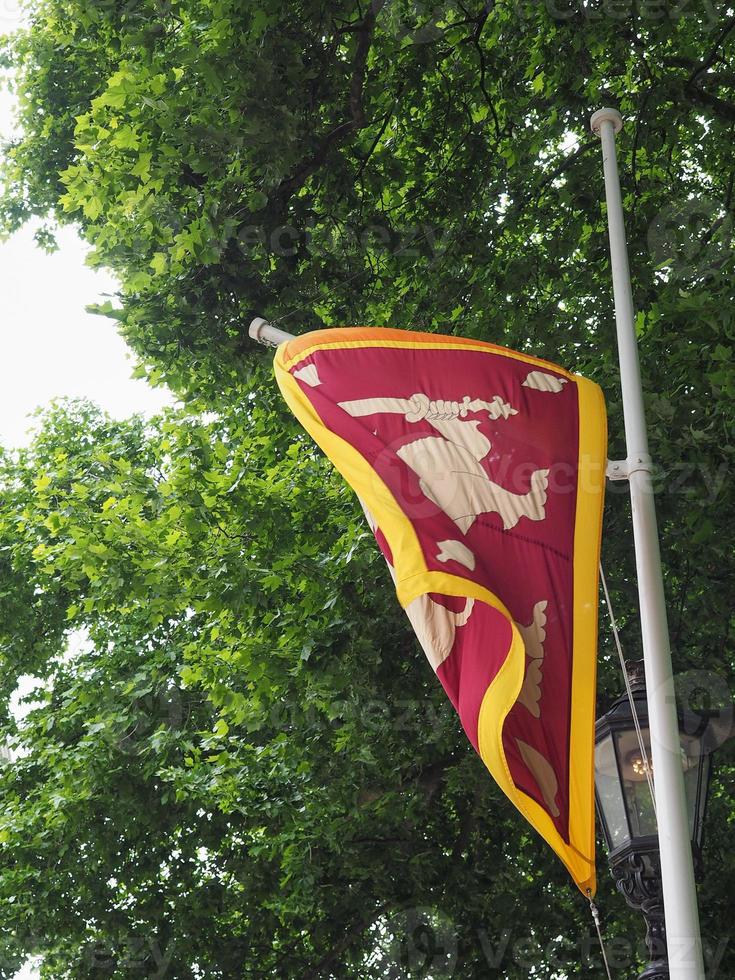 sri lankaanse vlag van sri lanka foto