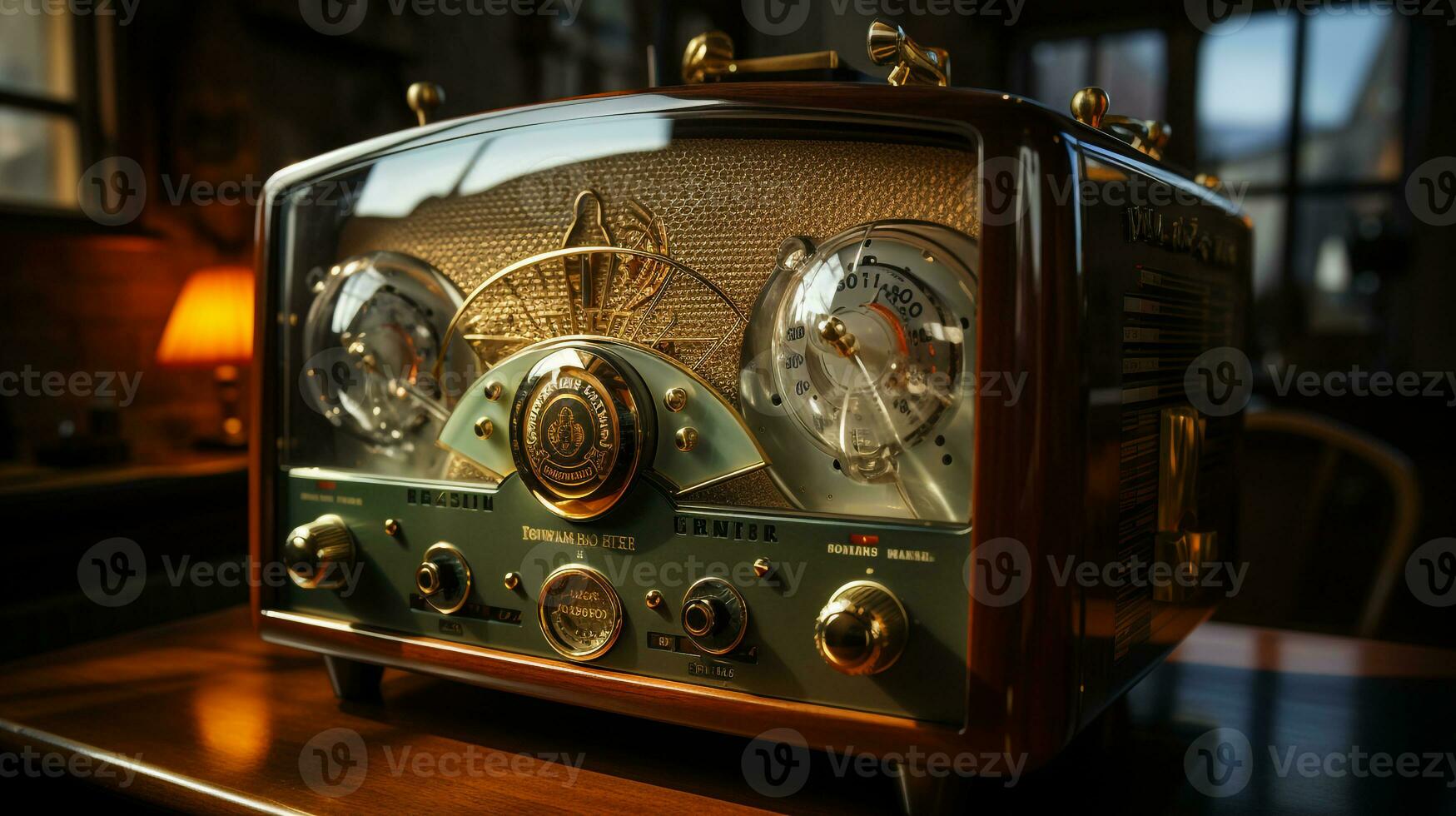 herdenking van wereld radio dag ai foto