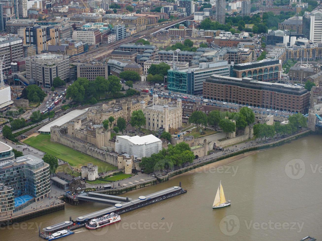 luchtfoto van Londen foto