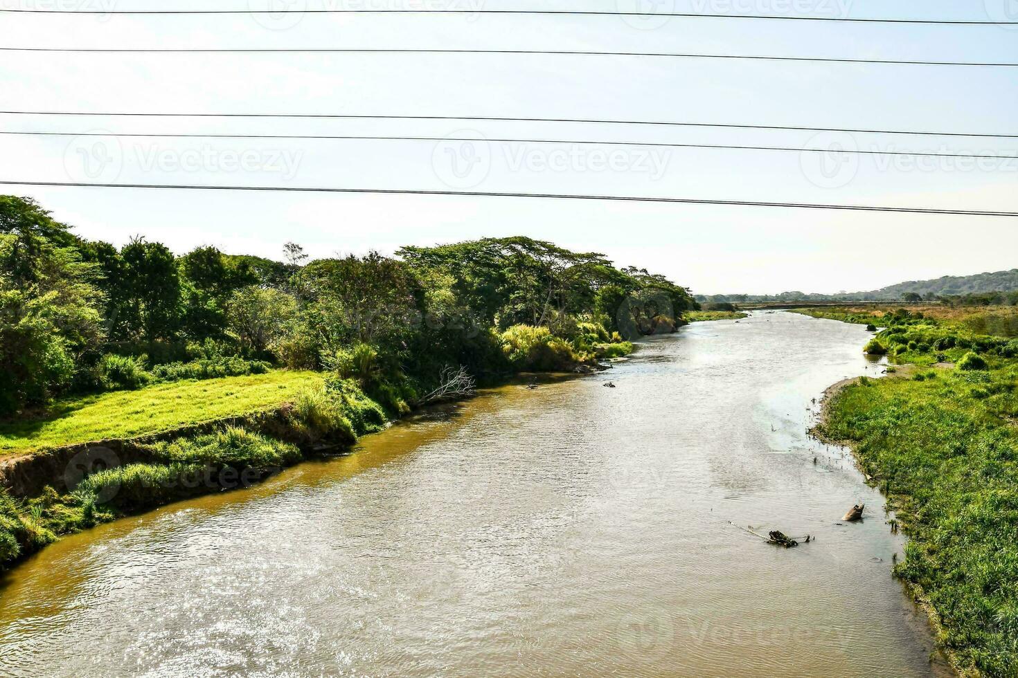 de Cursus van een rivier- foto