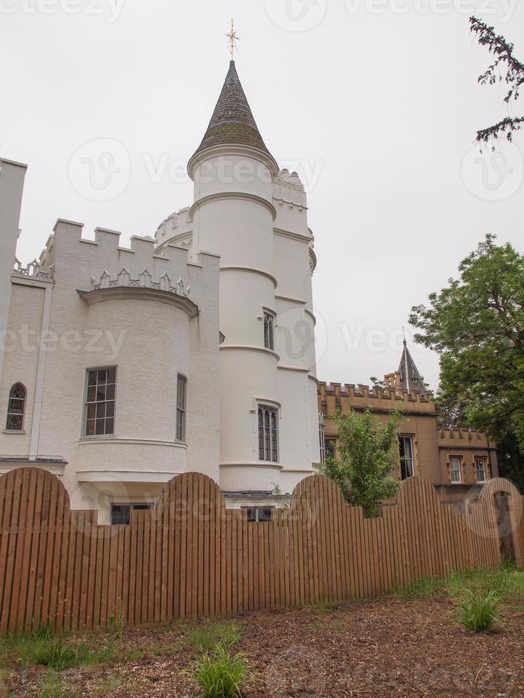 aardbei heuvel huis foto