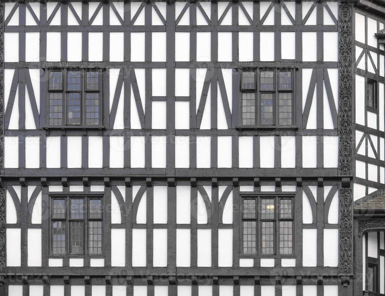 Tudor-gebouw in Coventry foto
