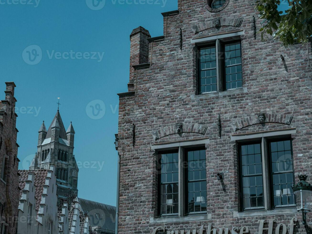 de oud stad van Brugge foto