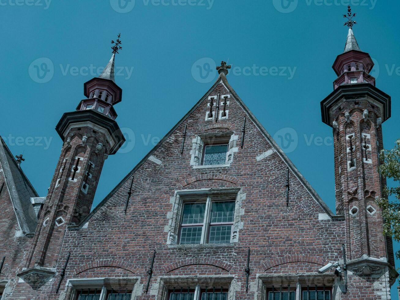 Brugge stad in belgie foto