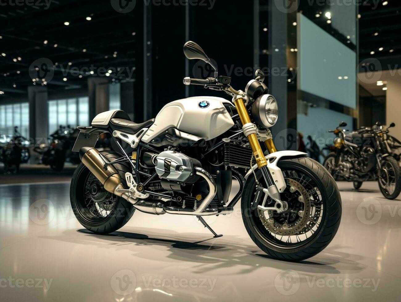 BMW r negent tentoonstelling. generatief ai foto