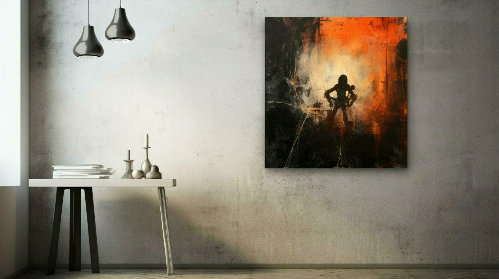 abstract grunge backdrop donker silhouet modern ontwerp foto