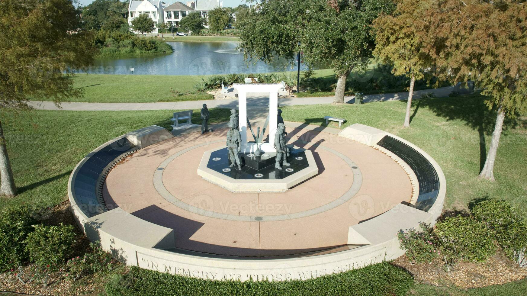 veteranen gedenkteken park pensacola Florida september 30 2023 foto