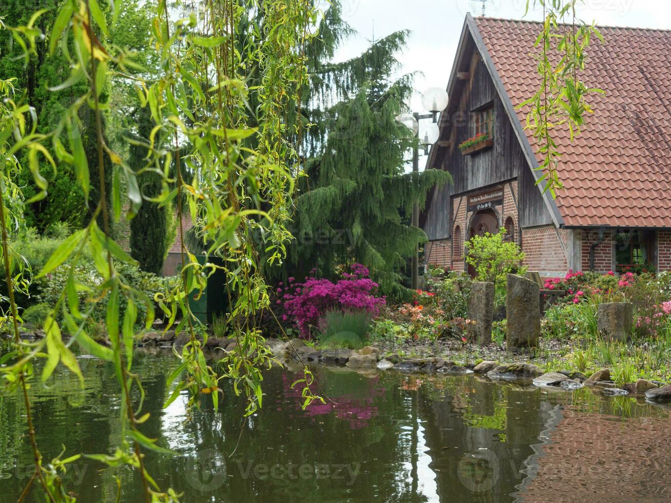 oud huis in Westfalen foto