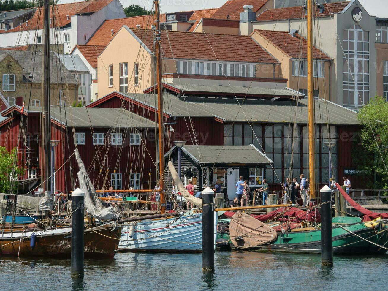 husum Bij de noorden zee in Duitsland foto