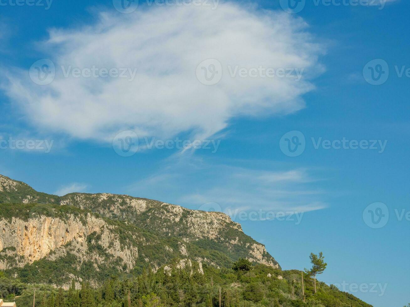 de eiland van corfu foto