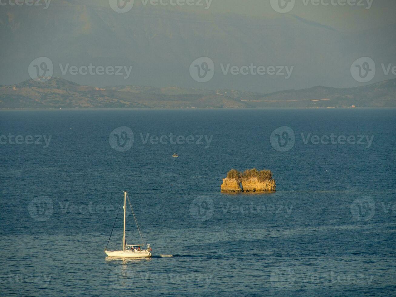 de eiland van corfu foto