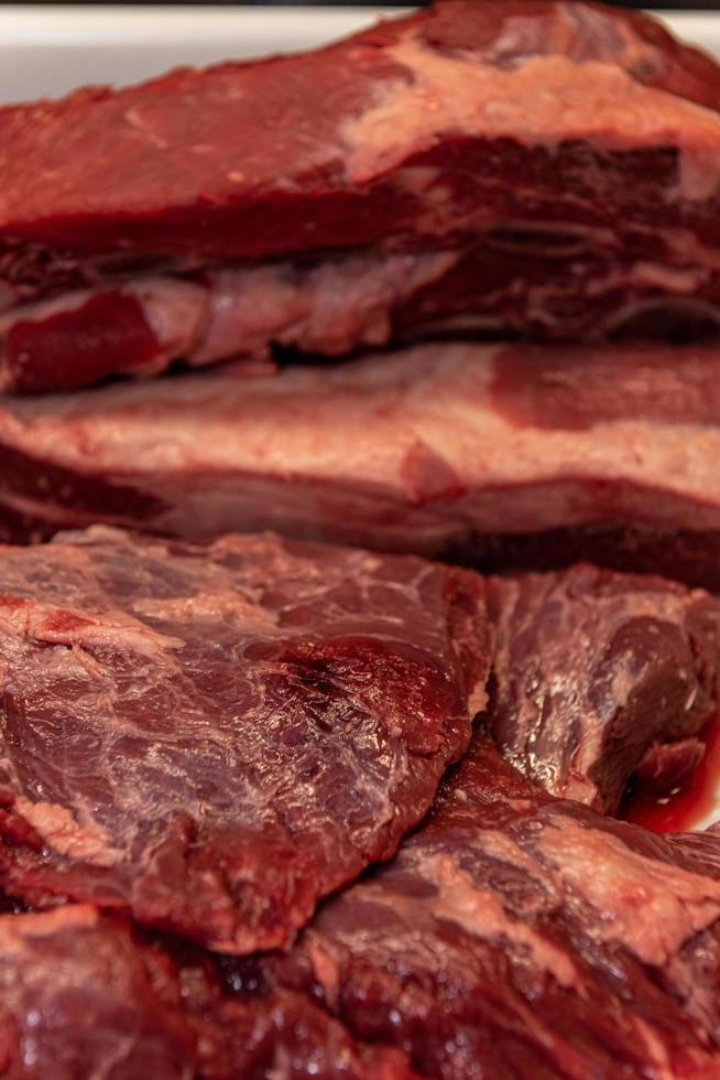 Argentijnse stuk vlees genaamd vacio foto