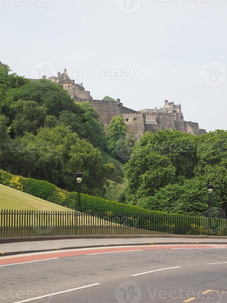 Edinburgh Castle in Schotland foto