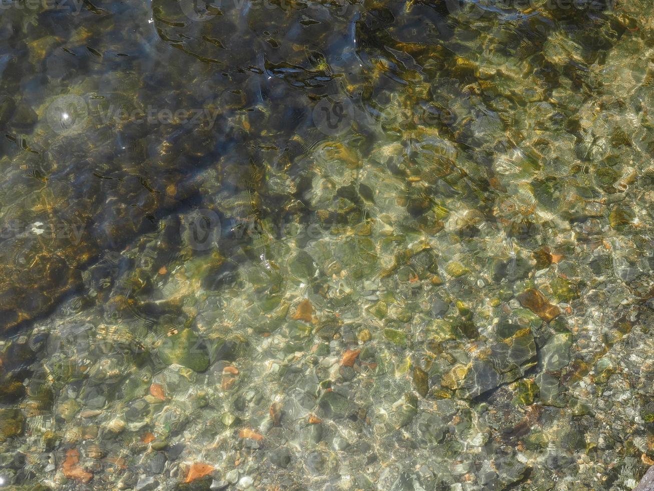 duidelijke zoete zoetwateroppervlakteachtergrond foto