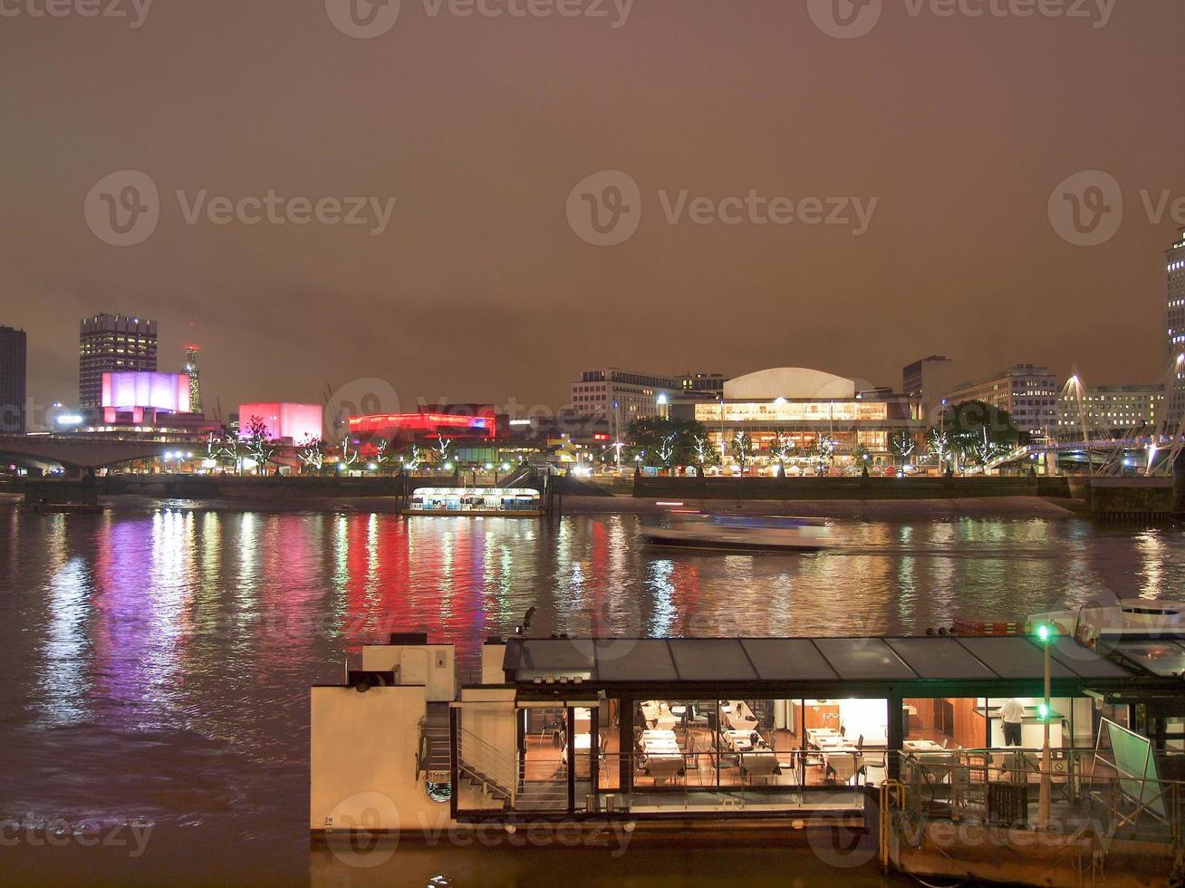 rivier de Theems South Bank, Londen foto