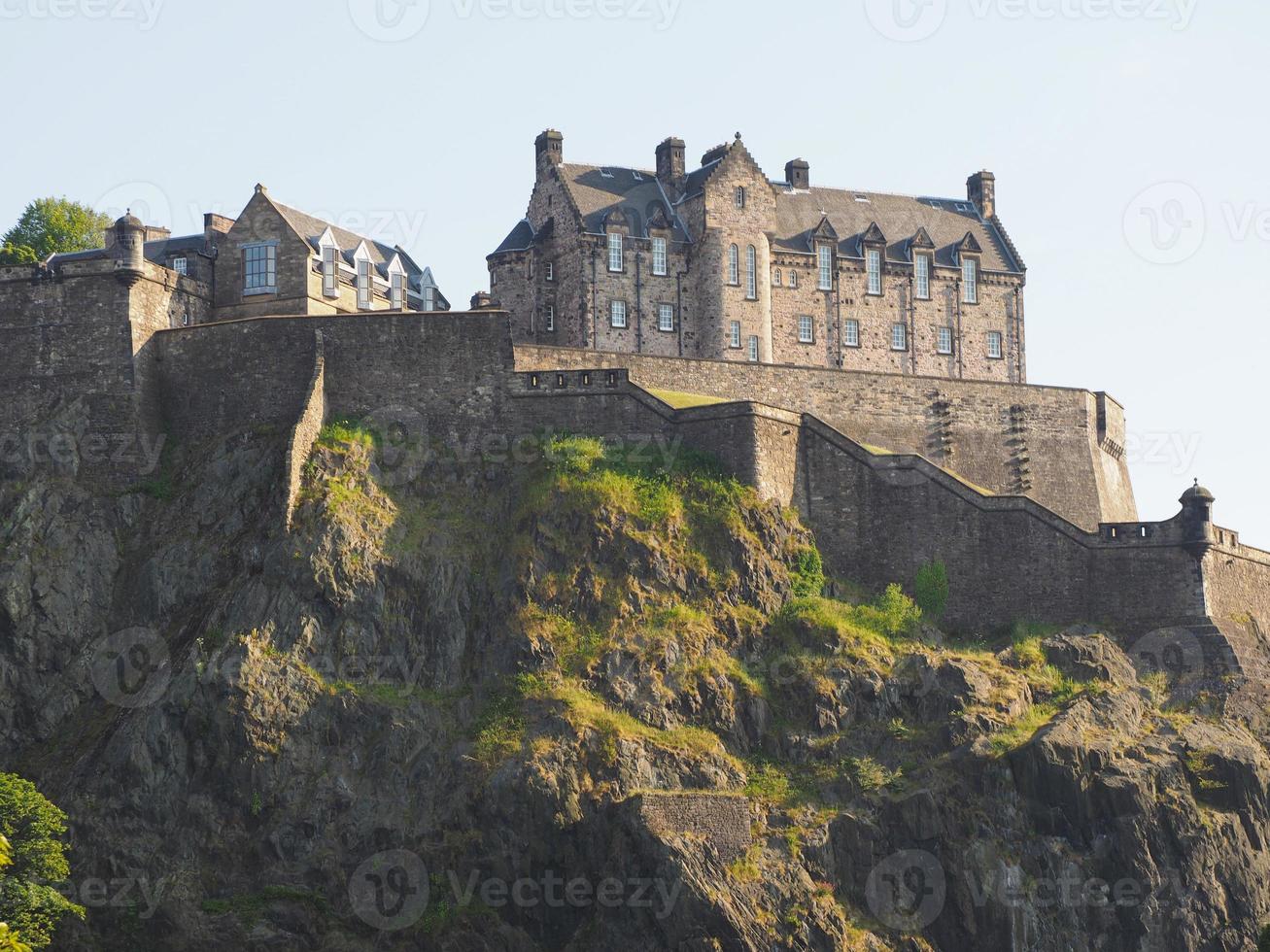 Edinburgh Castle in Schotland foto