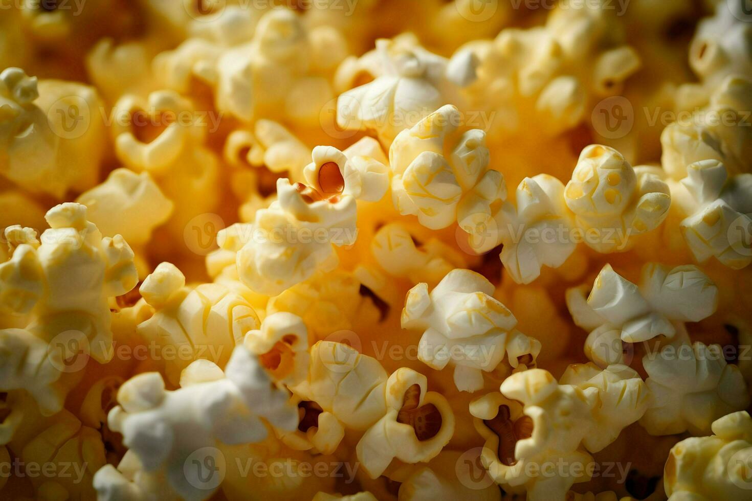 detailopname foto van popcorn. hoog kwaliteit. ai generatief