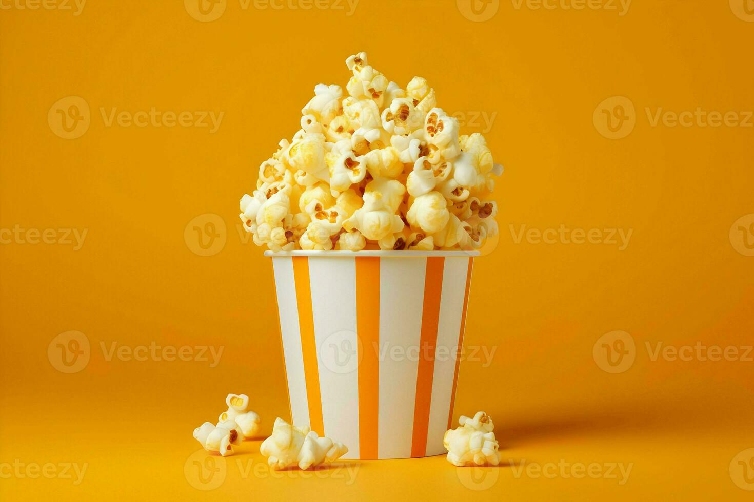 kant visie foto van popcorn minimalisme. hoog kwaliteit. ai generatief