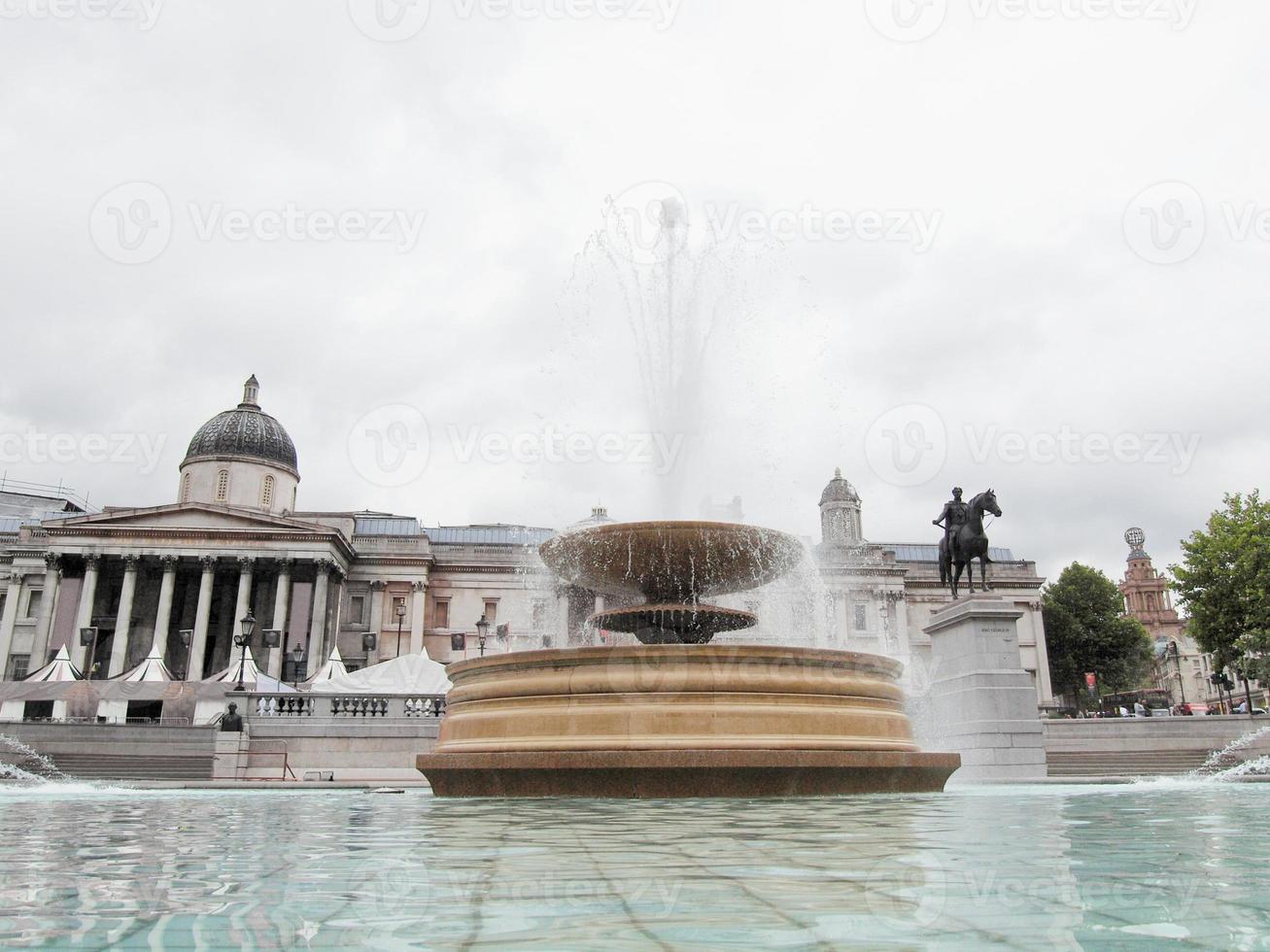 trafalgar square, londen foto