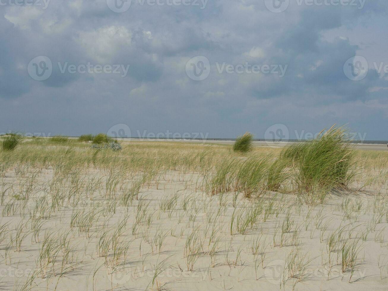 de strand van spiekeroog foto