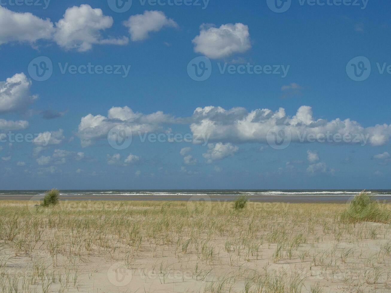 de strand van spiekeroog foto