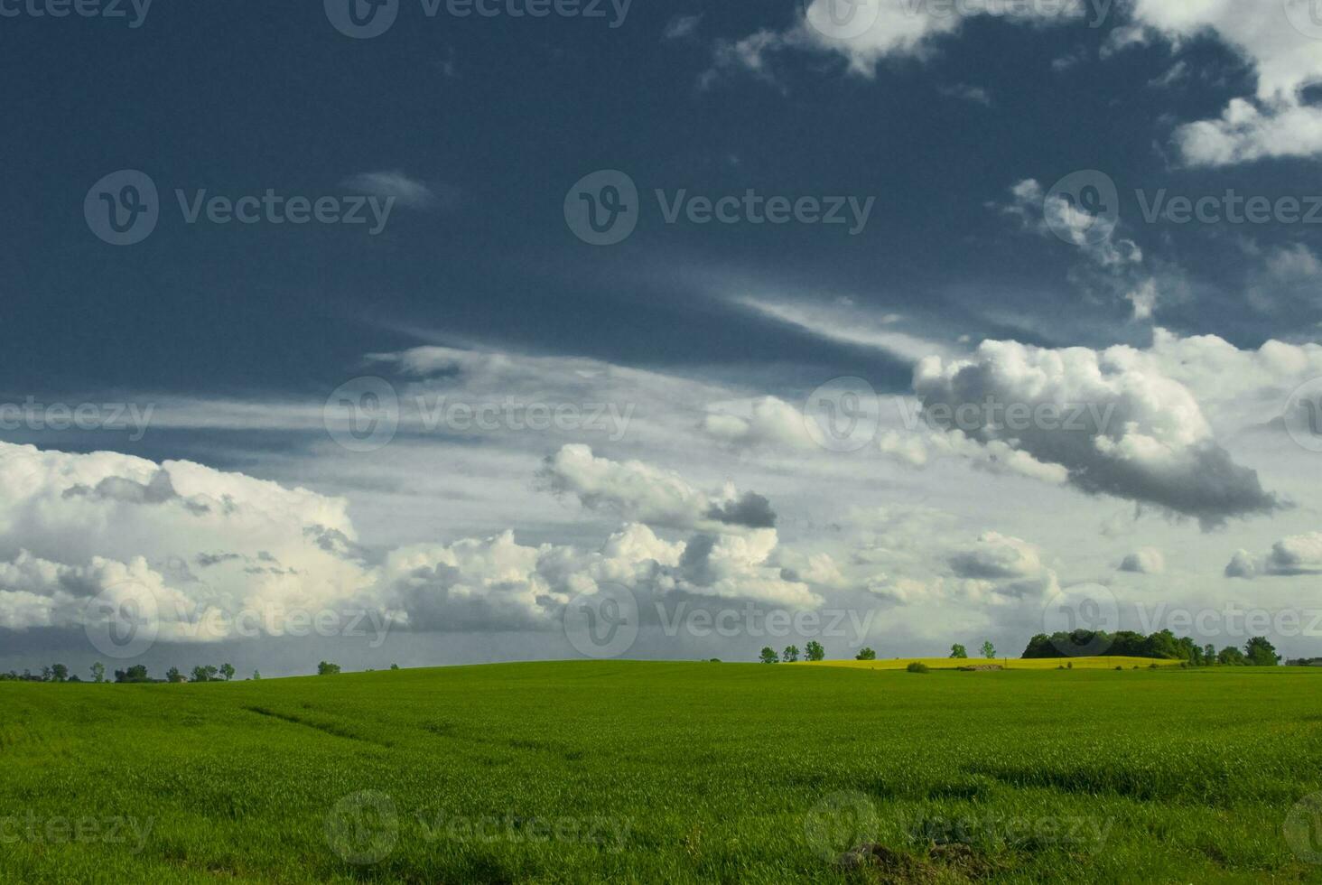 minimaal lucht landschap foto