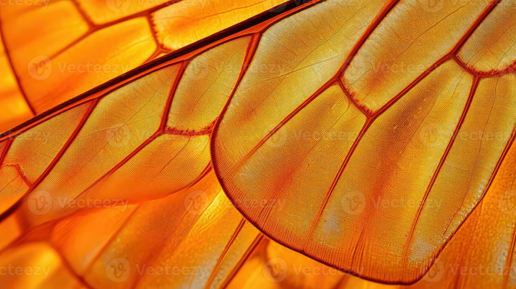 natuurlijk oranje macro achtergrond ingewikkeld ai gegenereerd foto