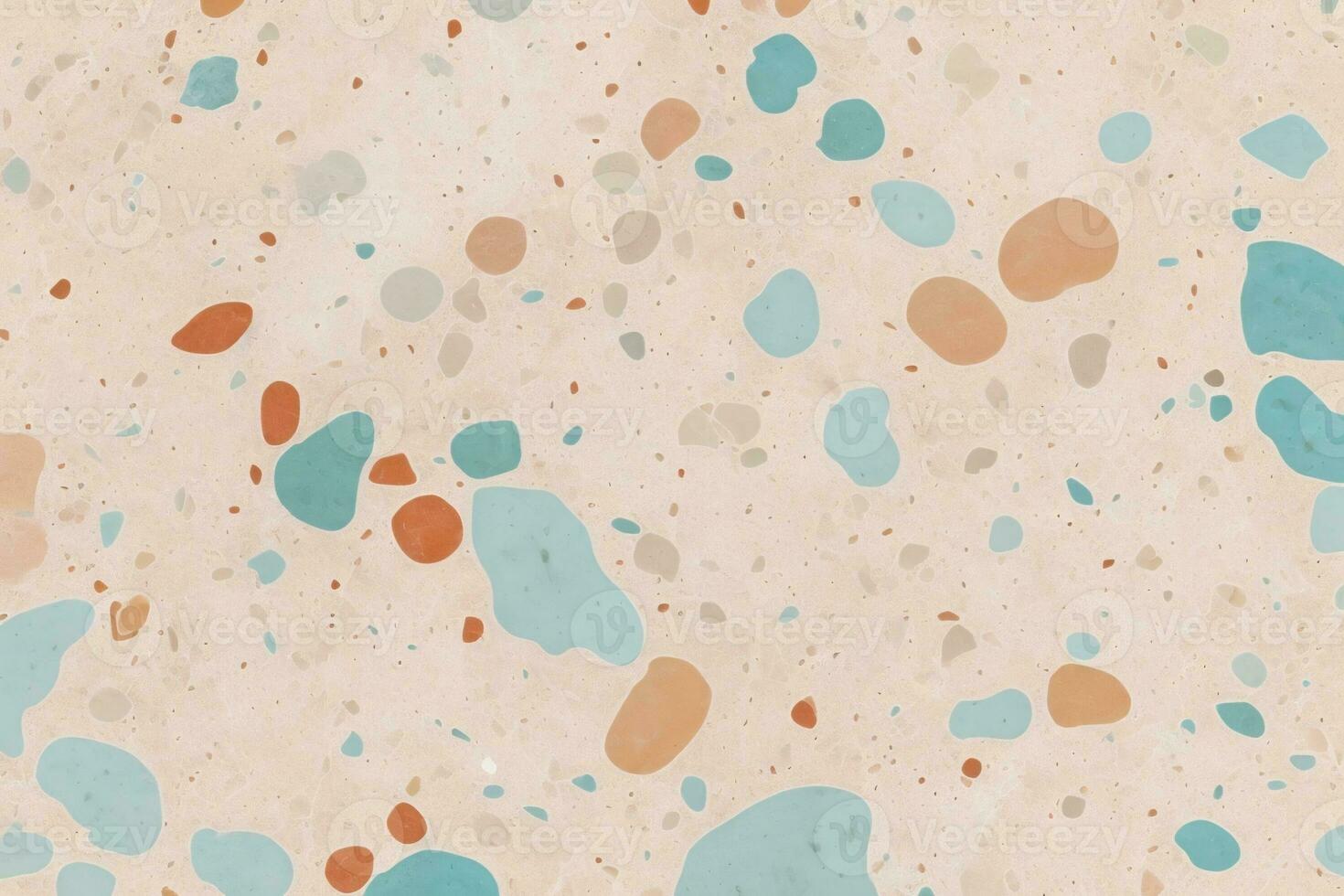 terrazzo structuur achtergrond, terrazzo mozaïek- tegels, terrazzo marmeren achtergrond, terrazzo tegels textuur, ai generatief foto