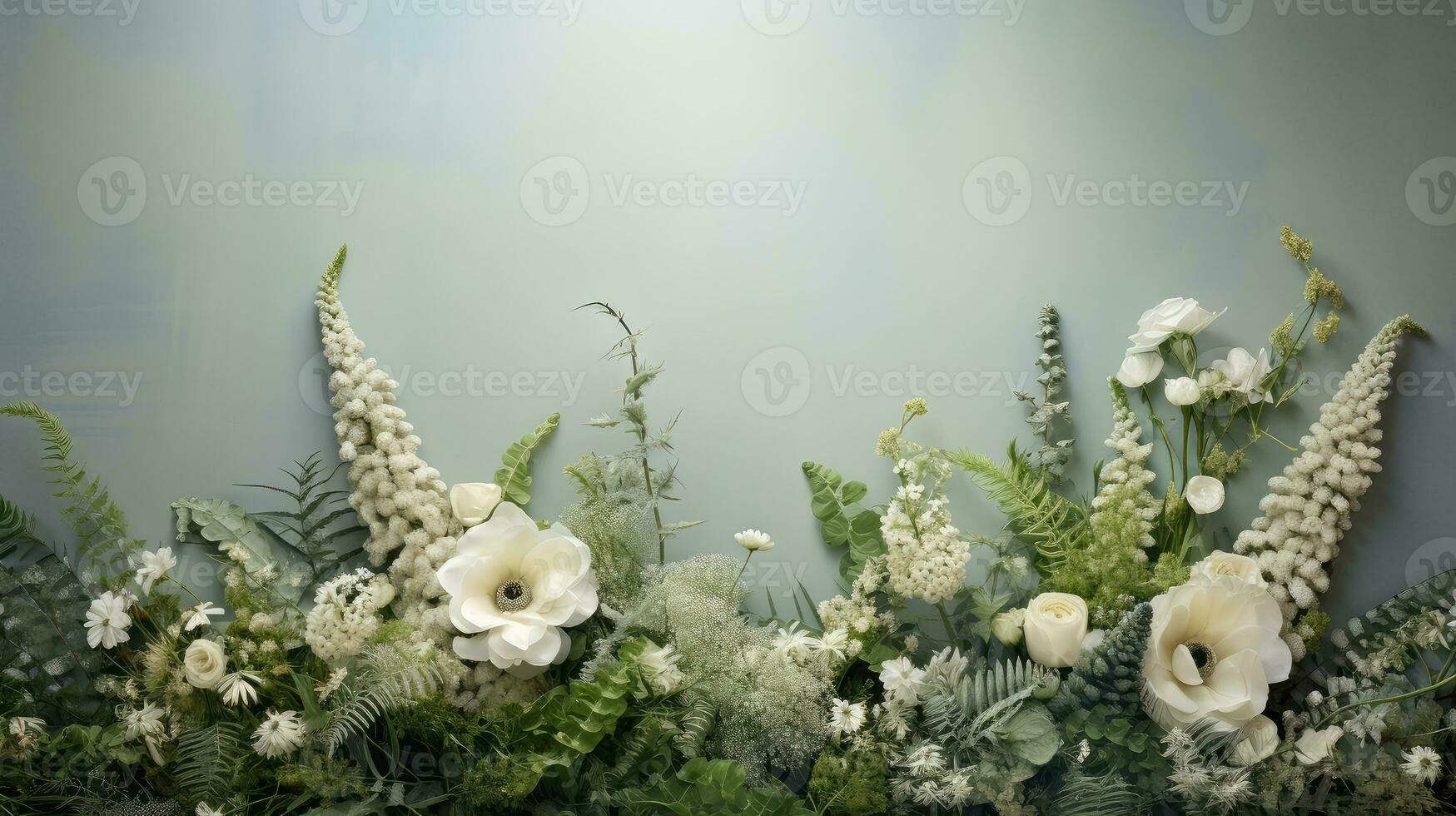 flora botanisch bloem achtergrond rustig ai gegenereerd foto